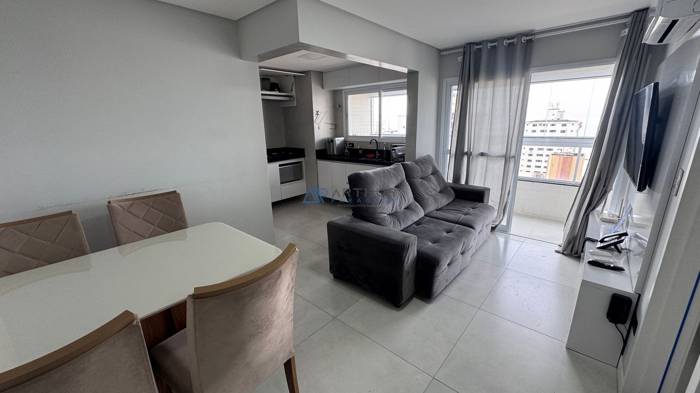 Flat 1 dormitório à venda no Caiçara, Praia Grande – 38 m² - foto 1