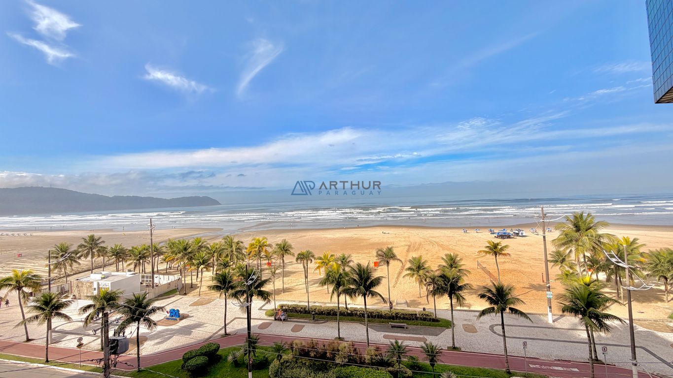 Apartamento 3 dormitórios frente mar à venda na Guilhermina, Praia Grande – 117 m² - foto 1