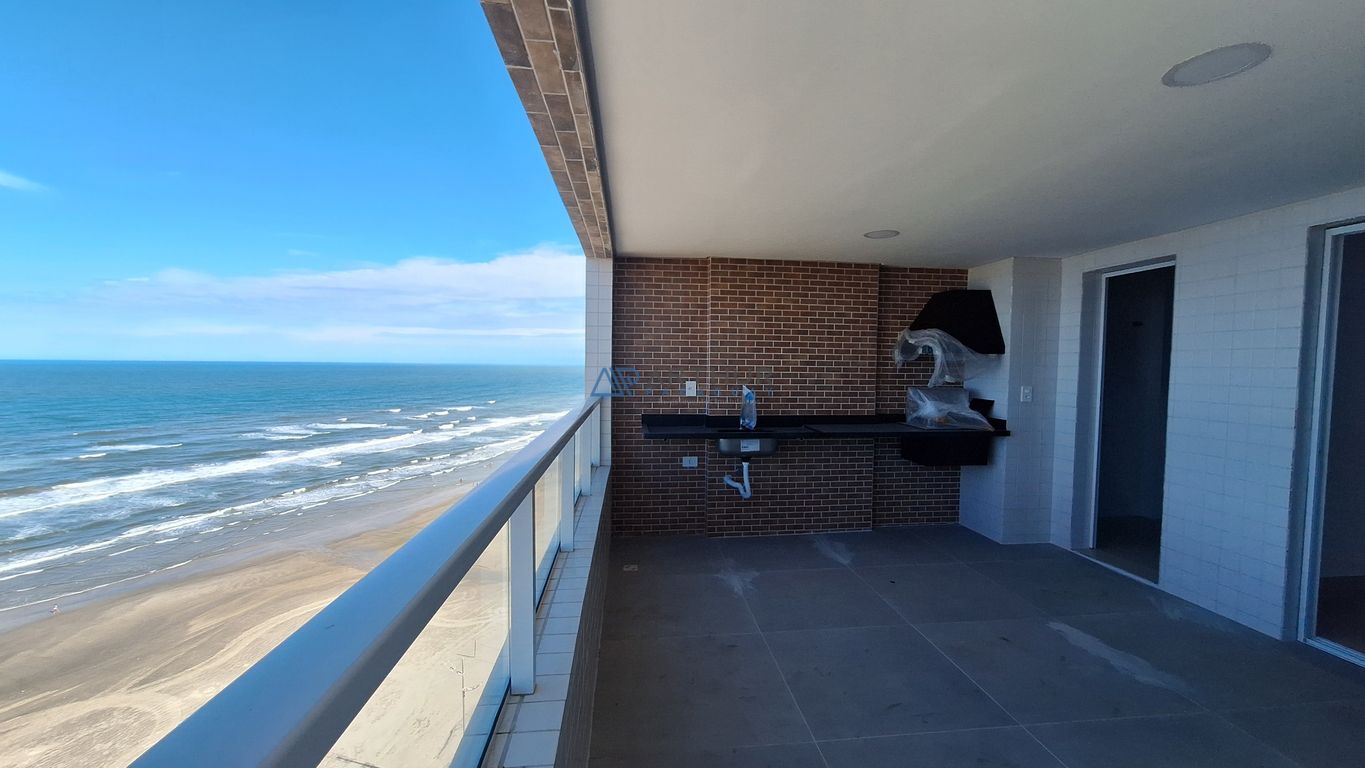 Apartamento 3 dormitórios frente mar à venda no Imperador, Praia Grande – 110 m² - foto 1