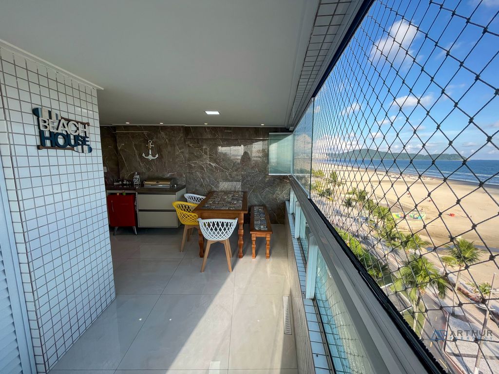 Apartamento 3 dormitórios frente mar à venda no Aviação, Praia Grande – 155 m² - foto 1