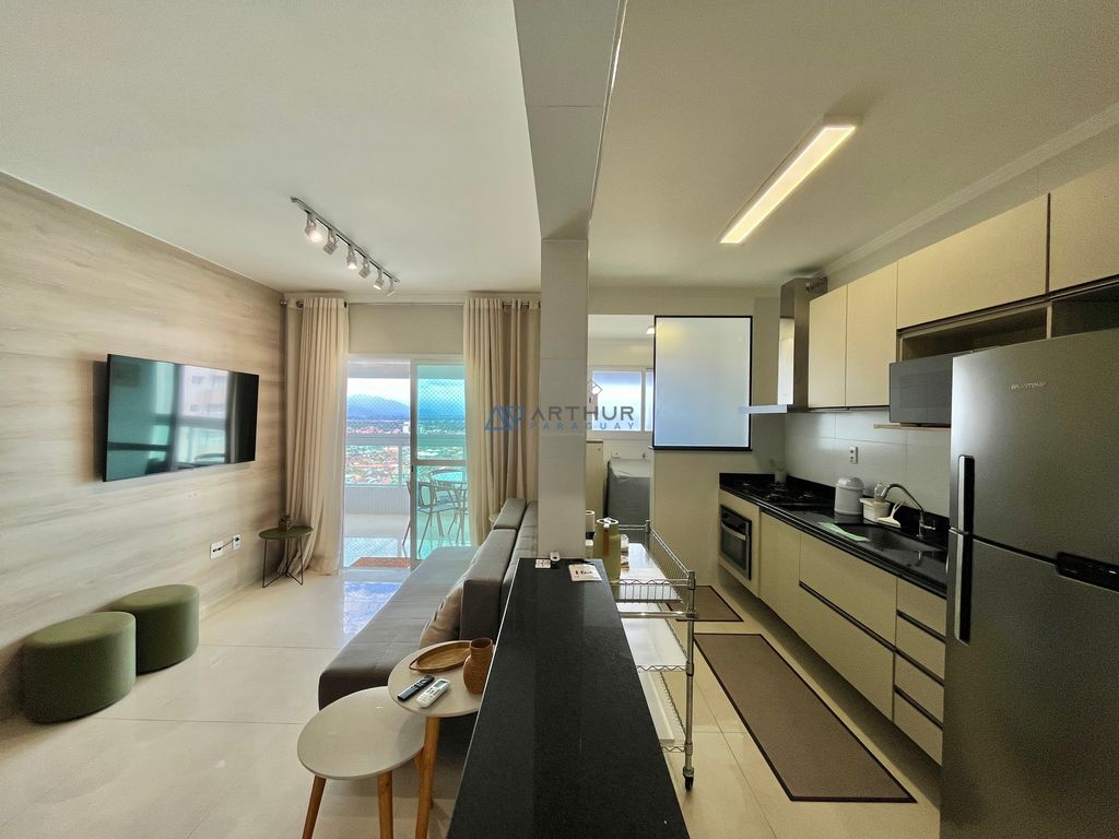 Apartamento 2 dormitórios frente mar para alugar no Maracanã, Praia Grande – 82 m² - foto 11