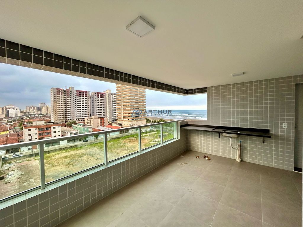 Apartamento 2 dormitórios frente mar à venda no Caiçara, Praia Grande – 82 m² - foto 2
