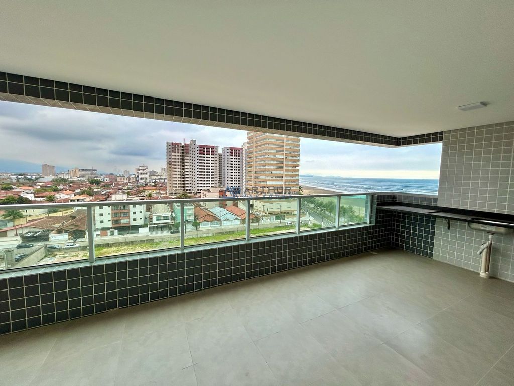 Apartamento 2 dormitórios frente mar à venda no Caiçara, Praia Grande – 82 m² - foto 1