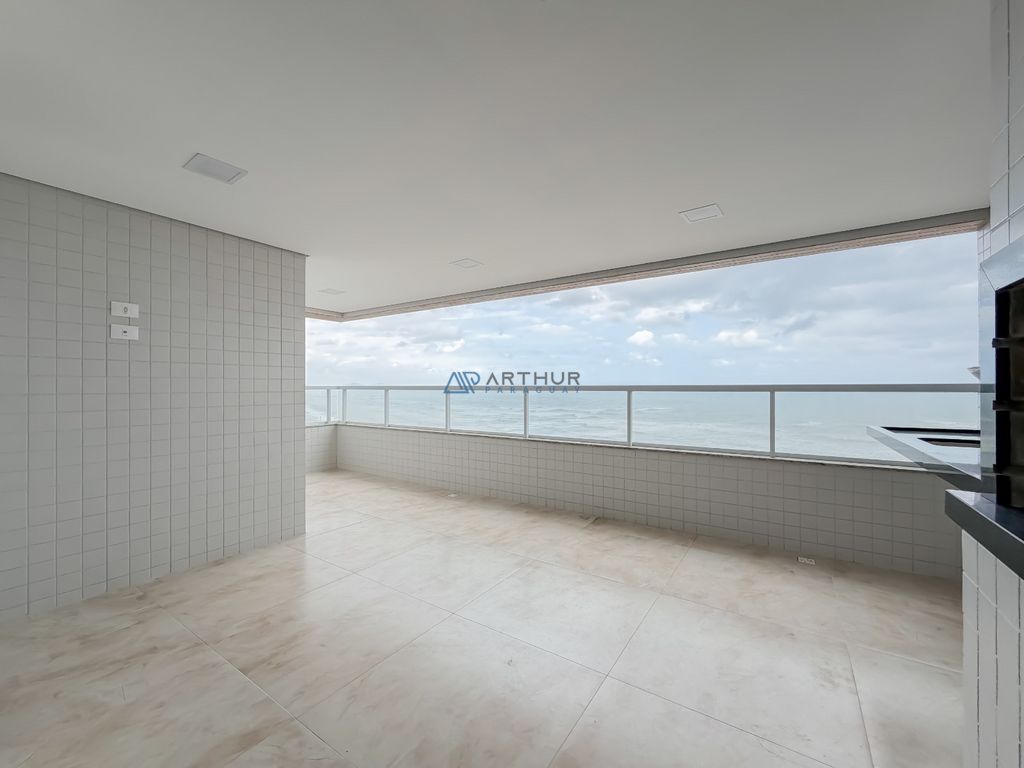 Apartamento 3 dormitórios frente mar para alugar no Caiçara, Praia Grande – 117 m² - foto 5