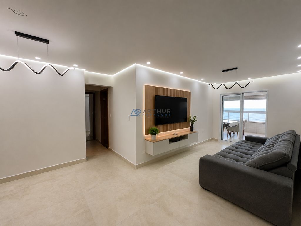 Apartamento 2 dormitórios frente mar à venda no Maracanã, Praia Grande – 107 m² - foto 6
