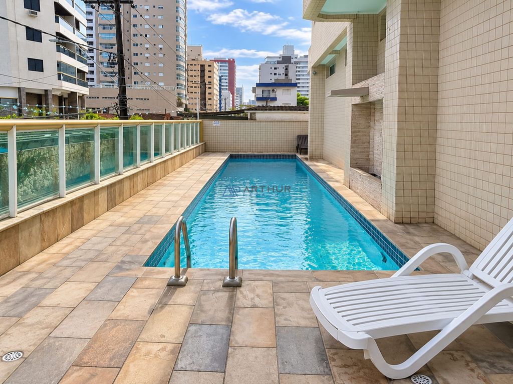 Apartamento 1 dormitório à venda no Aviação, Praia Grande – 42 m² - foto 1