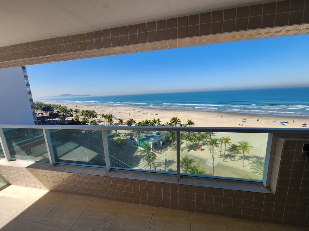 Apartamento 3 dormitórios frente mar à venda no Mirim, Praia Grande – 111 m² - foto 2