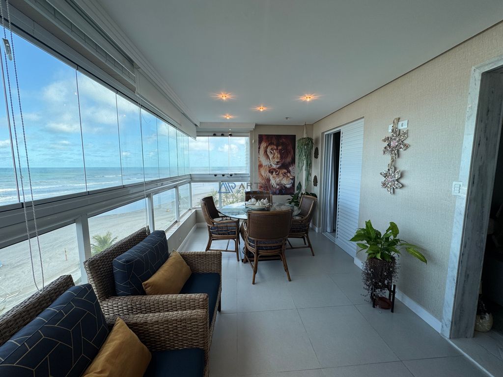 Apartamento 3 dormitórios frente mar à venda no Flórida, Praia Grande – 100 m² - foto 1
