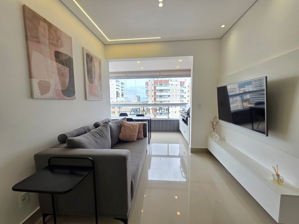 Apartamento 1 dormitório à venda na Guilhermina, Praia Grande – 50 m² - foto 4