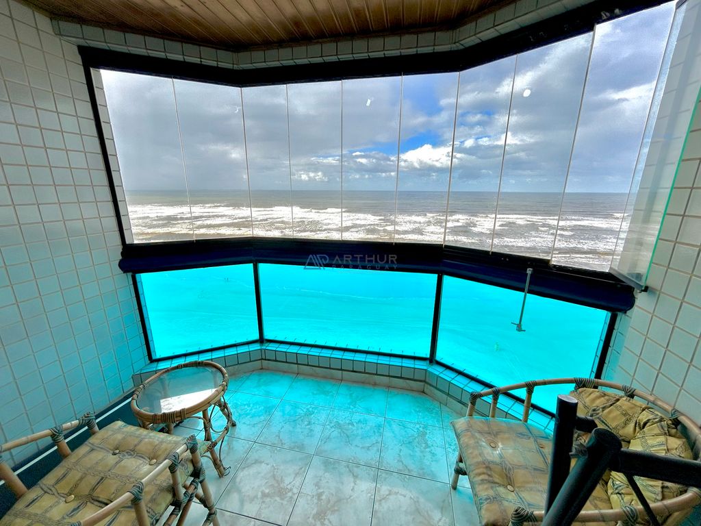 Apartamento 2 dormitórios frente mar à venda no Caiçara, Praia Grande – 81 m² - foto 1