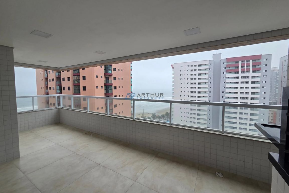 Apartamento 2 dormitórios frente mar à venda no Caiçara, Praia Grande – 81 m² - foto 1