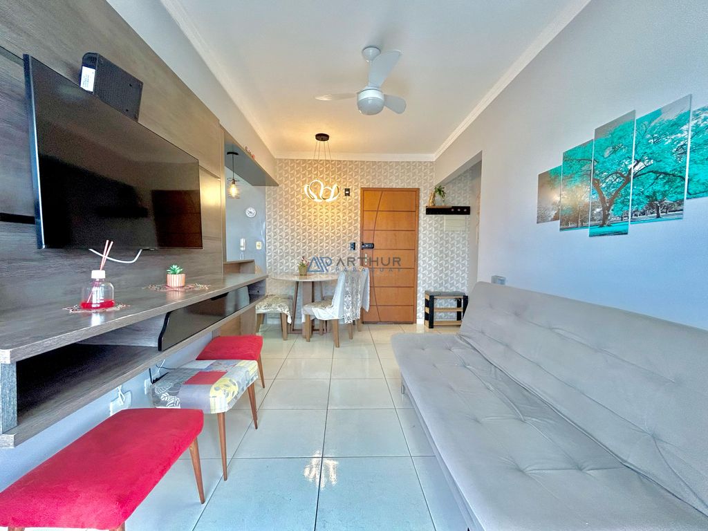 Apartamento 1 dormitório frente mar à venda no Maracanã, Praia Grande – 46 m² - foto 5