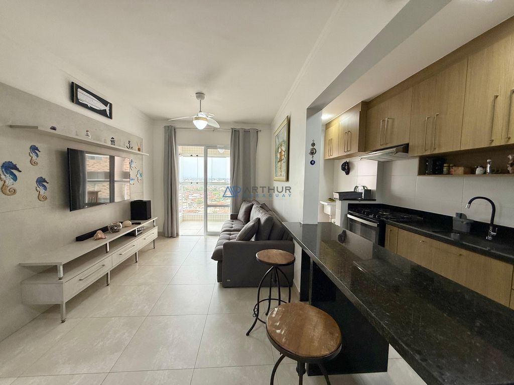 Apartamento 2 dormitórios frente mar à venda no Caiçara, Praia Grande – 65 m² - foto 5