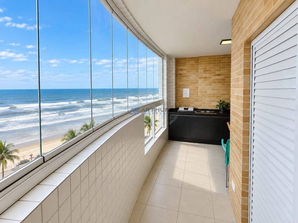 Apartamento 2 dormitórios frente mar à venda em Vila Anhanguera, Mongaguá – 78 m² - foto 1