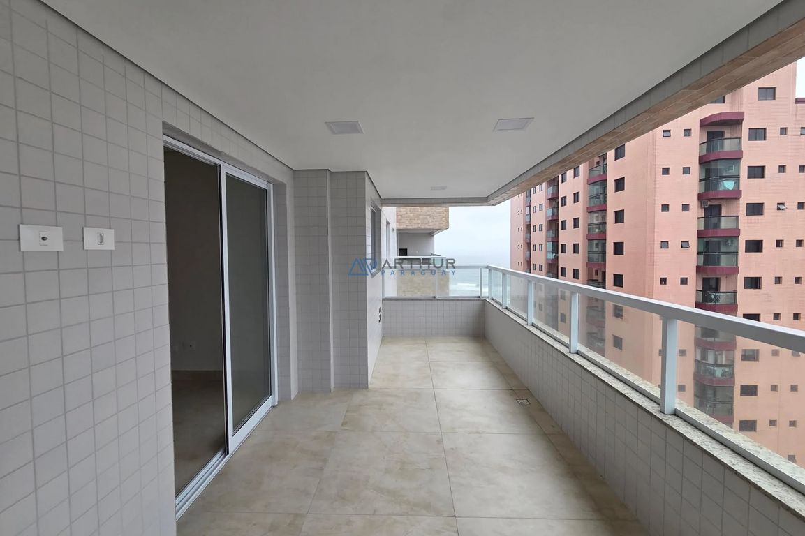 Apartamento 2 dormitórios frente mar à venda no Caiçara, Praia Grande – 81 m² - foto 3