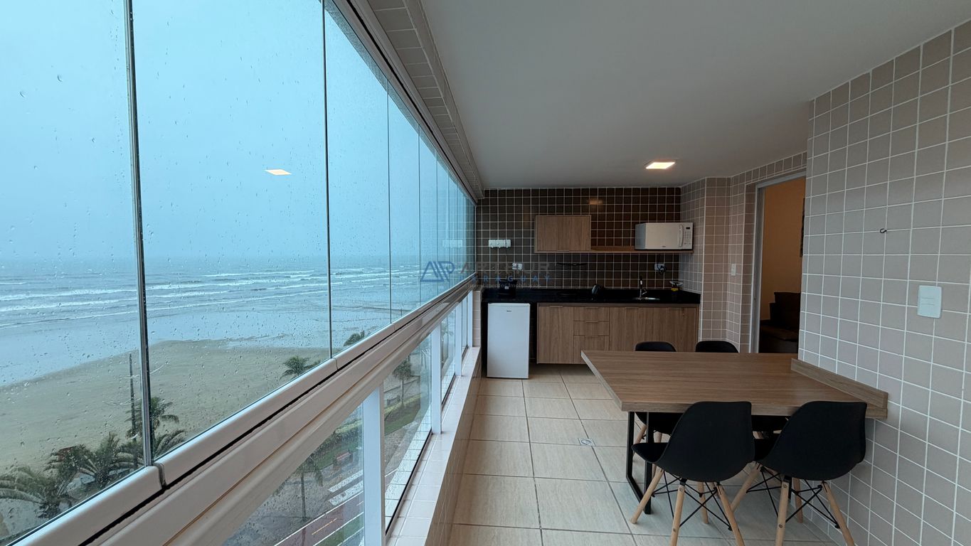 Apartamento 3 dormitórios frente mar à venda no Mirim, Praia Grande – 111 m² - foto 1
