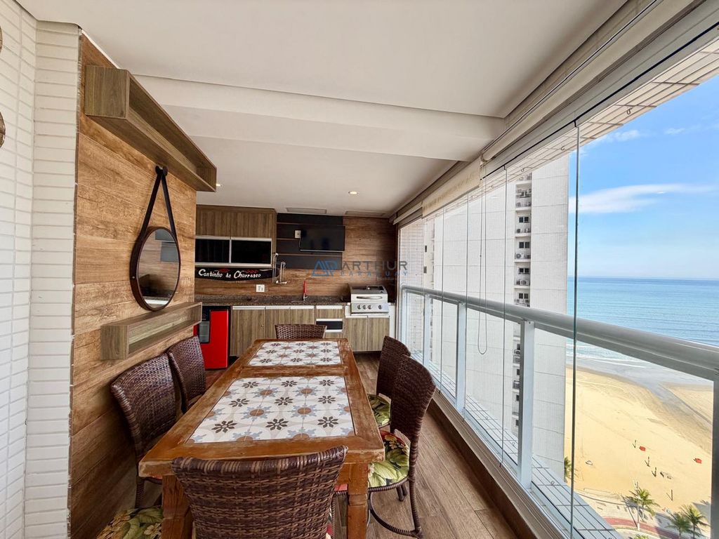 Apartamento 2 dormitórios frente mar à venda no Boqueirão, Praia Grande – 80 m² - foto 3