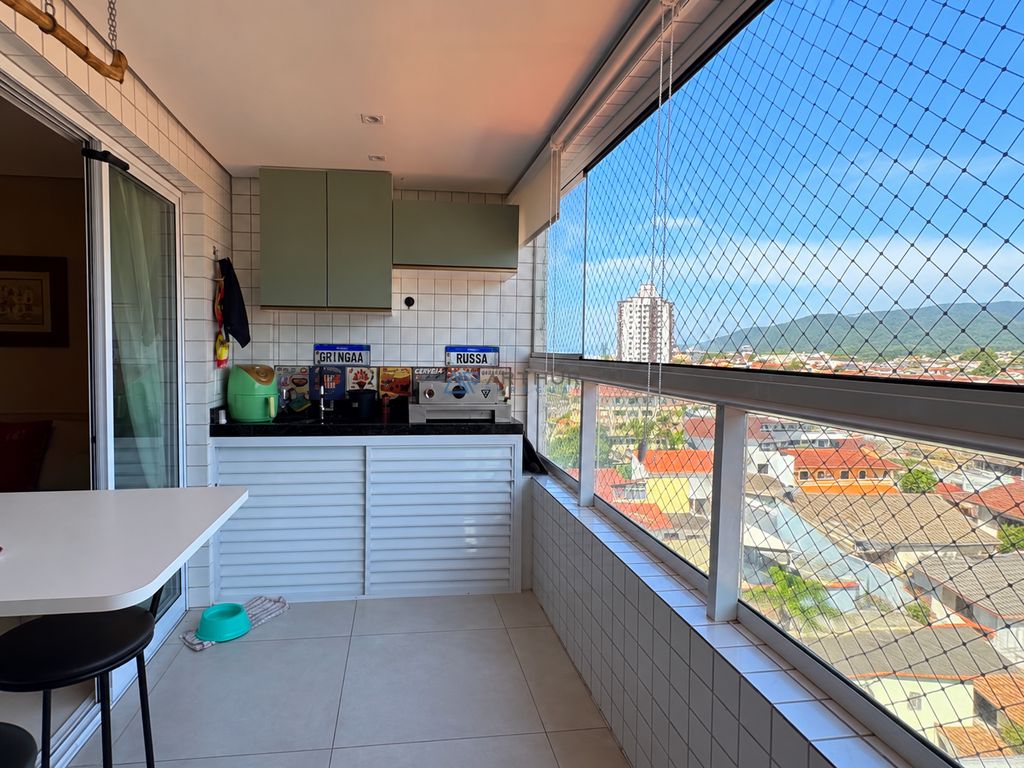 Apartamento 2 dormitórios frente mar à venda no Solemar, Praia Grande – 63 m² - foto 3