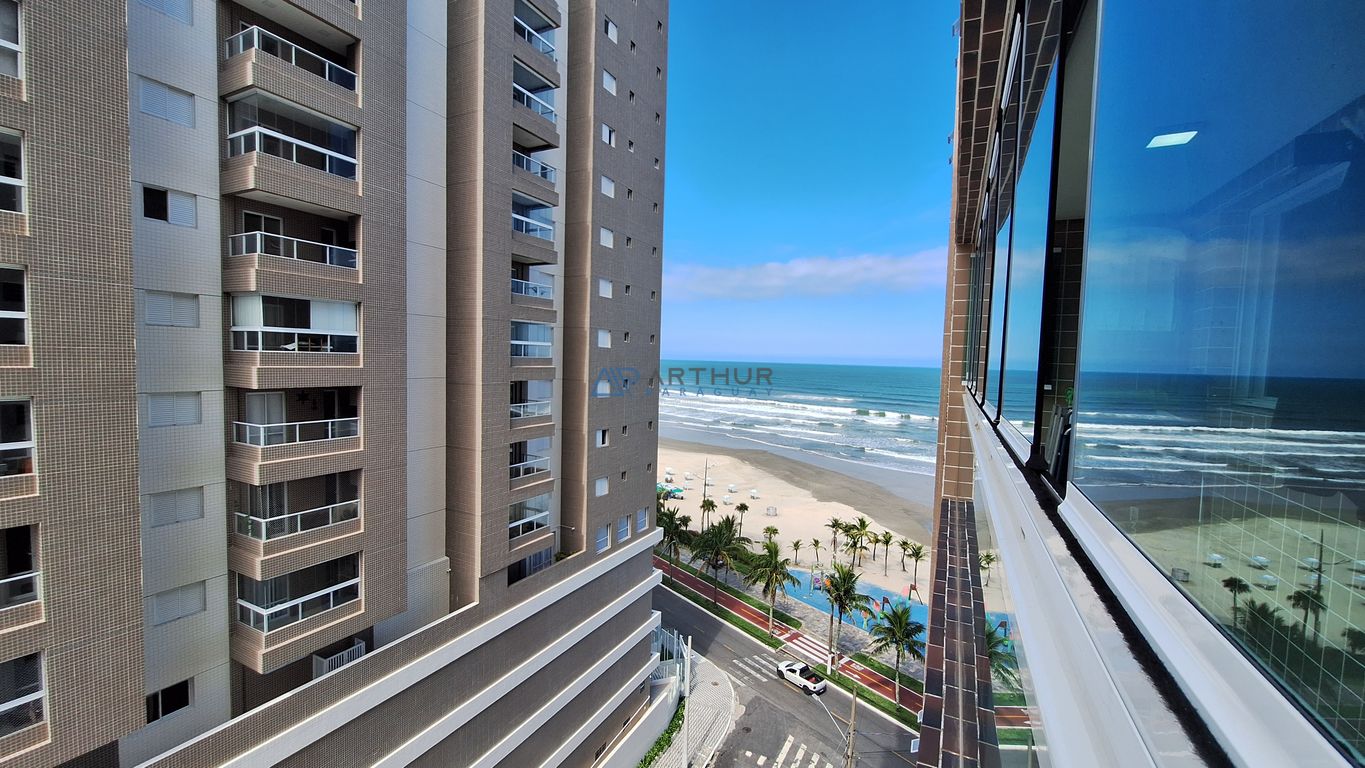 Apartamento 2 dormitórios frente mar à venda no Real, Praia Grande – 83 m² - foto 1