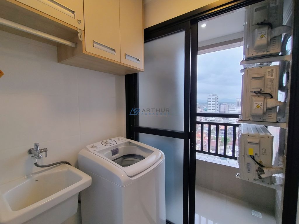 Apartamento 2 dormitórios para alugar no Mirim, Praia Grande – 70 m² - foto 9