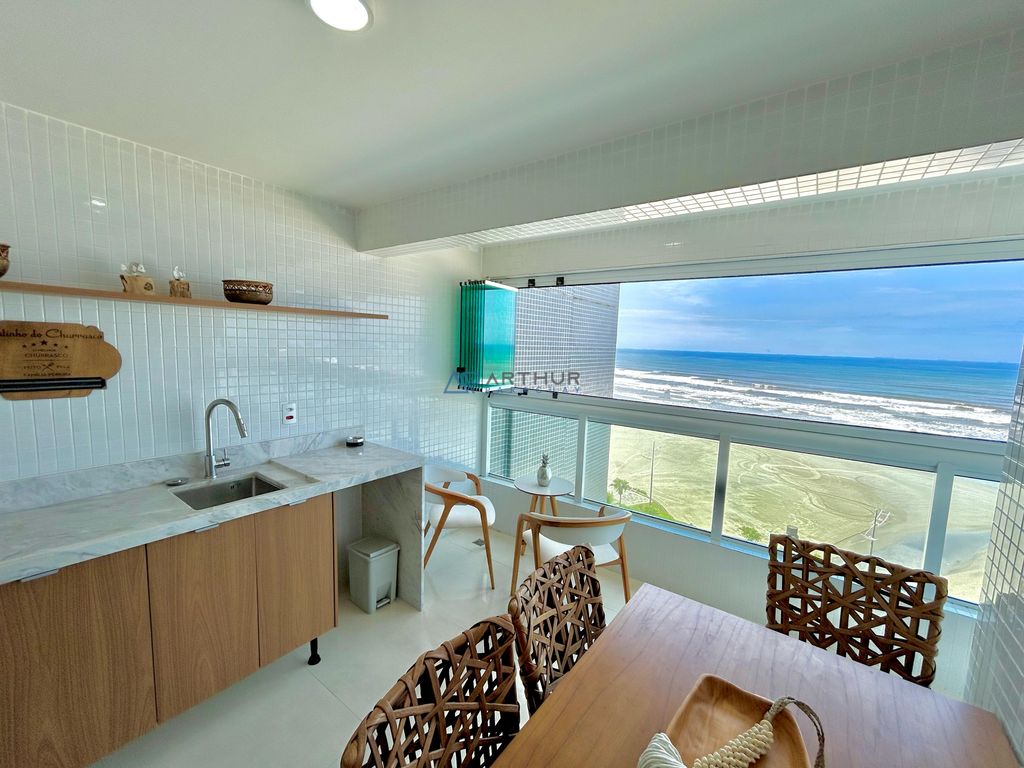 Apartamento 3 dormitórios frente mar à venda no Maracanã, Praia Grande – 115 m² - foto 2