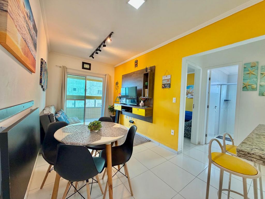 Apartamento 1 dormitório frente mar à venda no Caiçara, Praia Grande – 52 m² - foto 4