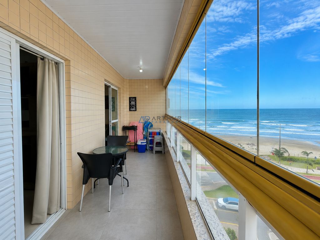 Apartamento 1 dormitório frente mar à venda no Caiçara, Praia Grande – 52 m² - foto 1