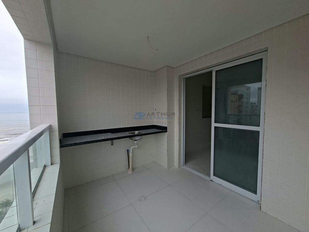 Apartamento 2 dormitórios frente mar à venda no Caiçara, Praia Grande – 80 m² - foto 1