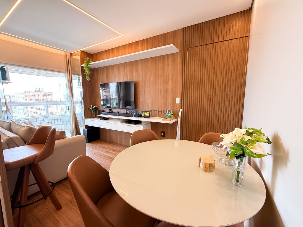 Apartamento 2 dormitórios à venda na Guilhermina, Praia Grande – 62 m² - foto 1