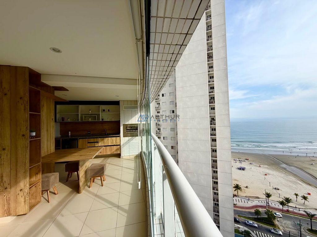 Apartamento 2 dormitórios frente mar à venda no Boqueirão, Praia Grande – 80 m² - foto 2