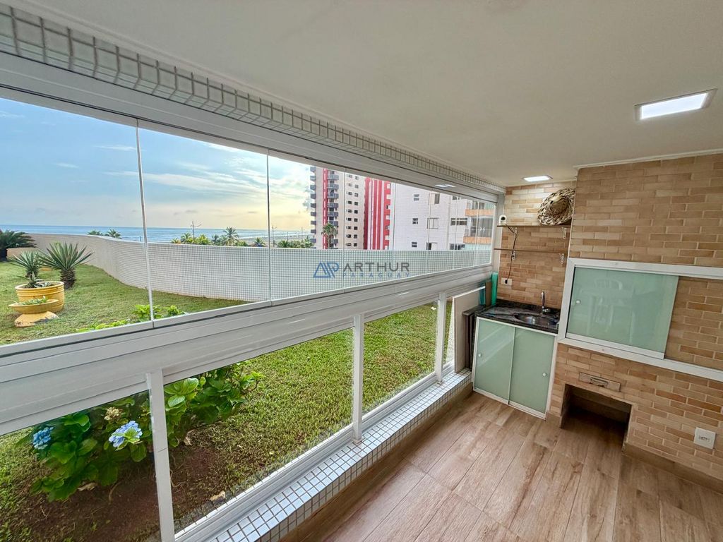 Apartamento 3 dormitórios frente mar à venda na Guilhermina, Praia Grande – 100 m² - foto 1