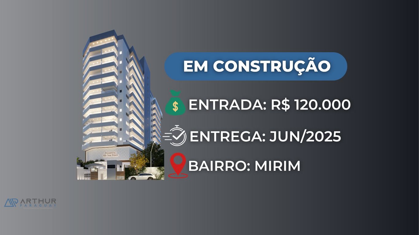 Apartamento 2 dormitórios à venda no Mirim, Praia Grande – 79 m² - foto 1