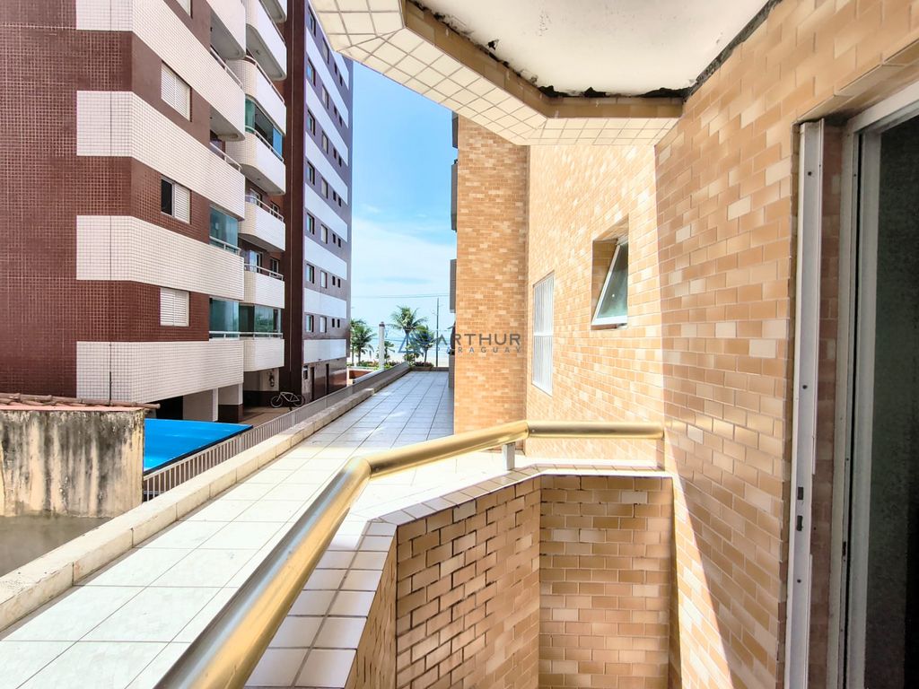 Apartamento 1 dormitório frente mar à venda no Caiçara, Praia Grande – 36 m² - foto 1