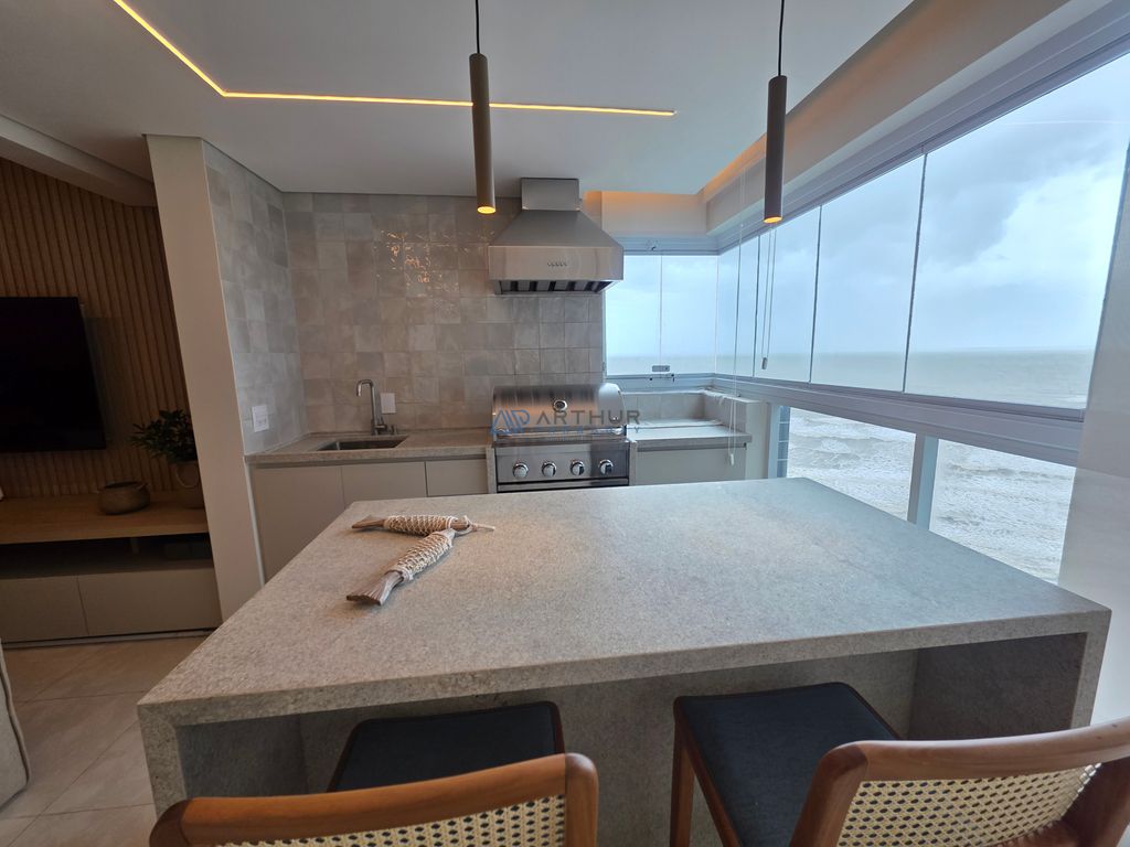 Apartamento 3 dormitórios frente mar à venda no Caiçara, Praia Grande – 113 m² - foto 1