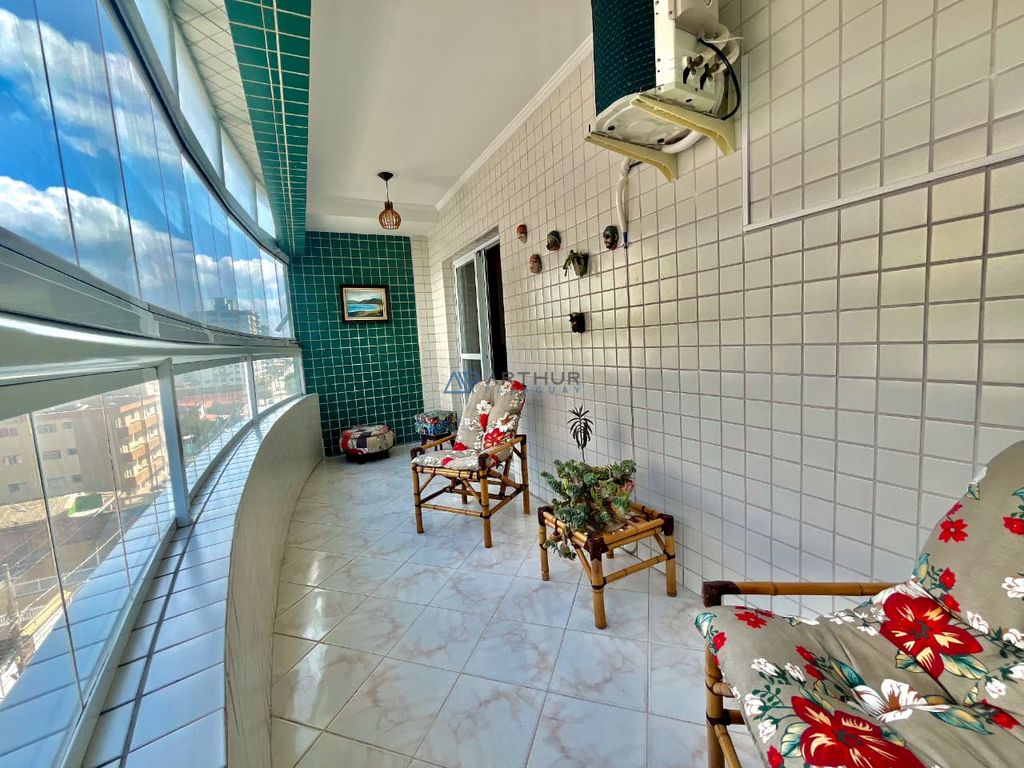 Apartamento 3 dormitórios frente mar à venda na Guilhermina, Praia Grande – 130 m² - foto 3