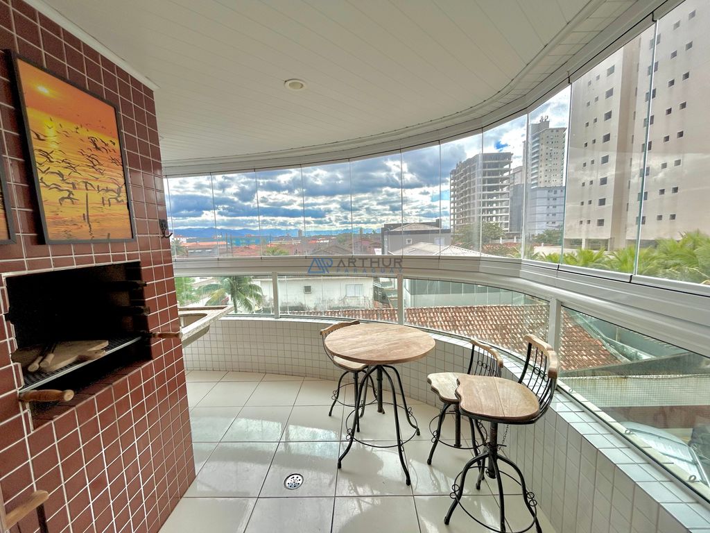 Apartamento 2 dormitórios frente mar à venda no Maracanã, Praia Grande – 69 m² - foto 2