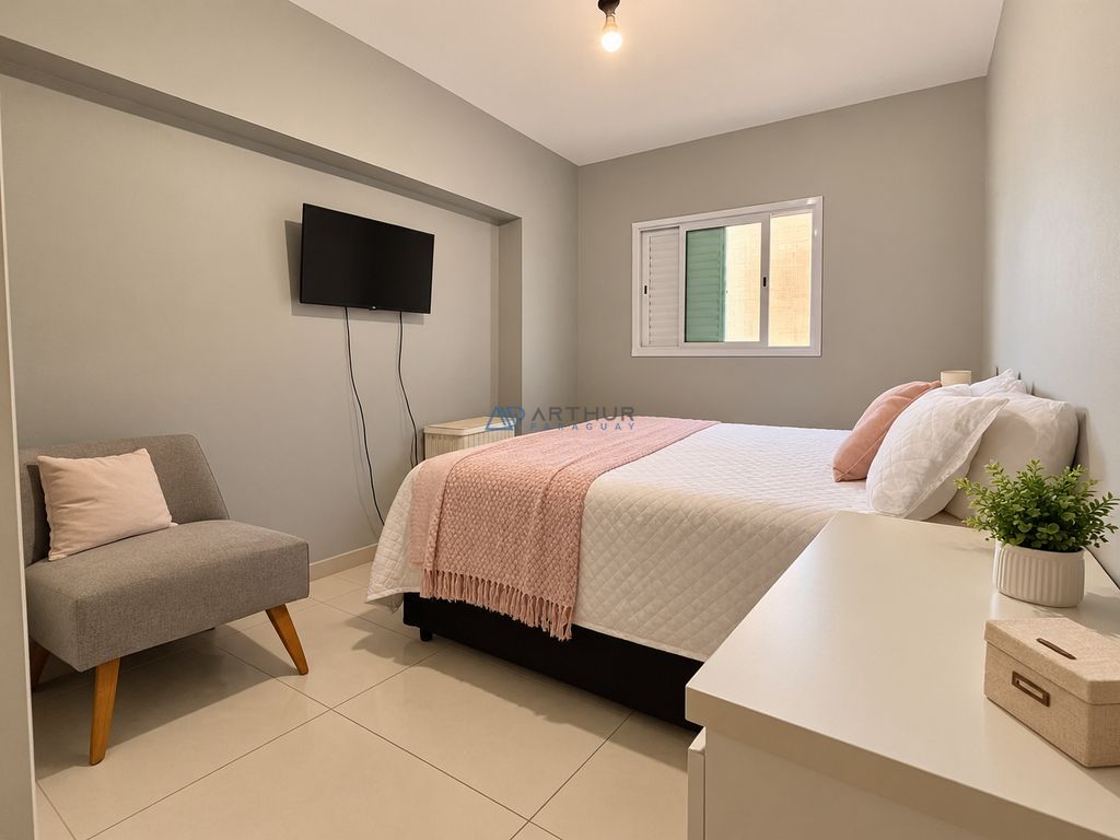 Apartamento 2 dormitórios frente mar à venda no Mirim, Praia Grande – 76 m² - foto 14