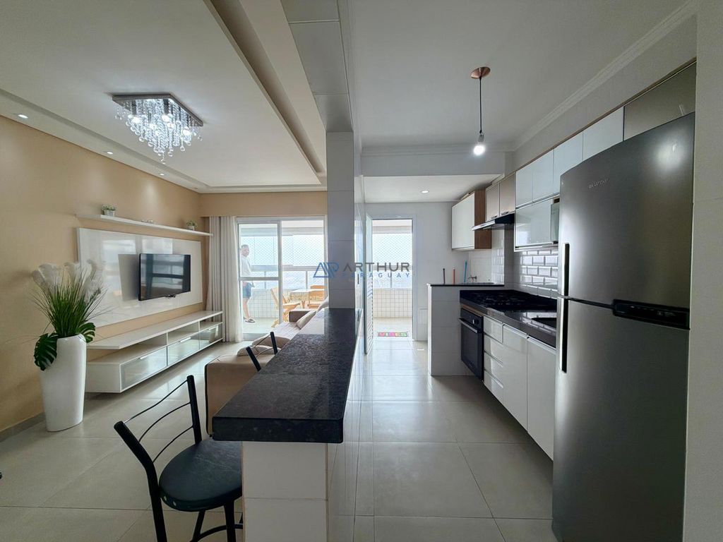 Apartamento 1 dormitório frente mar à venda no Maracanã, Praia Grande – 59 m² - foto 10