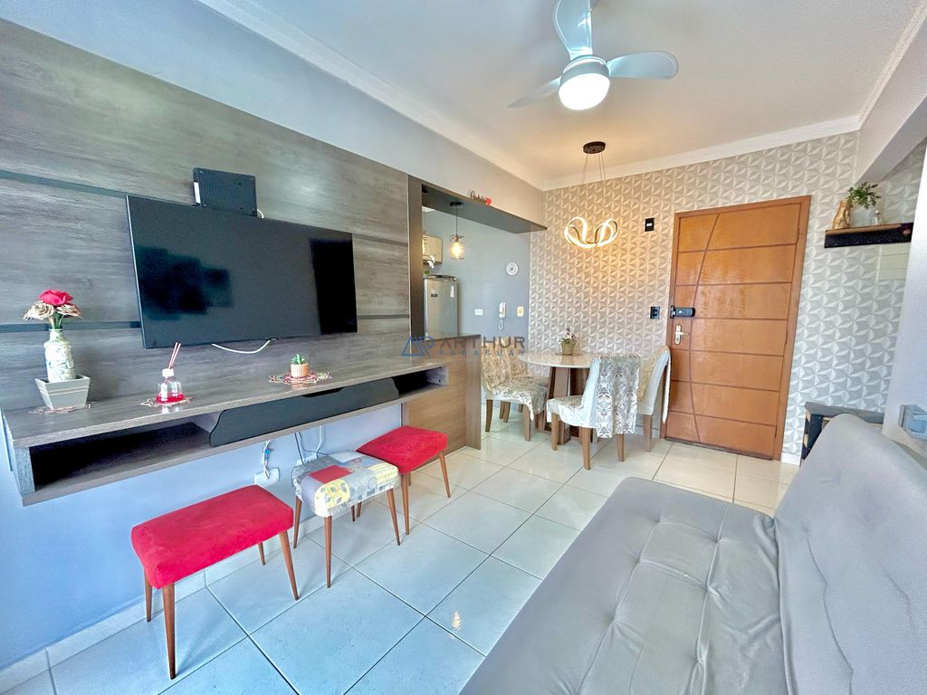 Apartamento 1 dormitório frente mar à venda no Maracanã, Praia Grande – 46 m² - foto 6