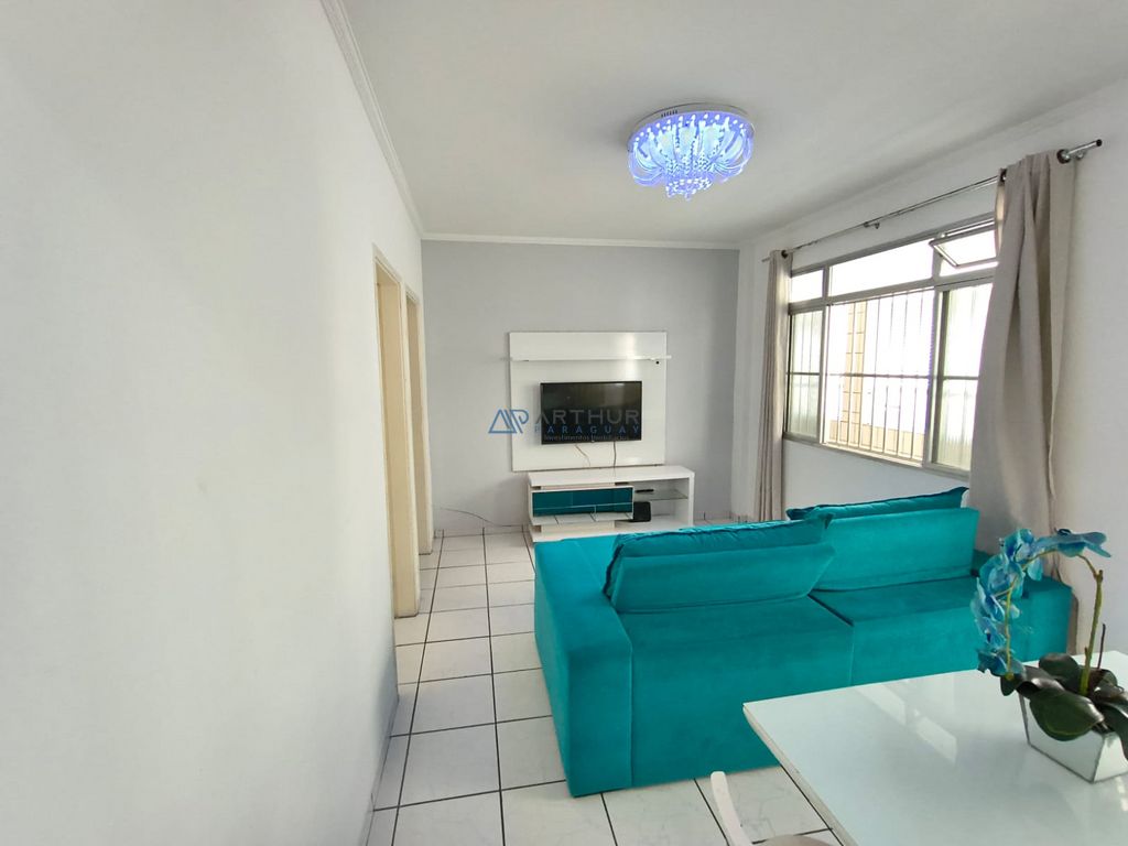 Apartamento 2 dormitórios frente mar à venda no Boqueirão, Praia Grande – 53 m² - foto 1