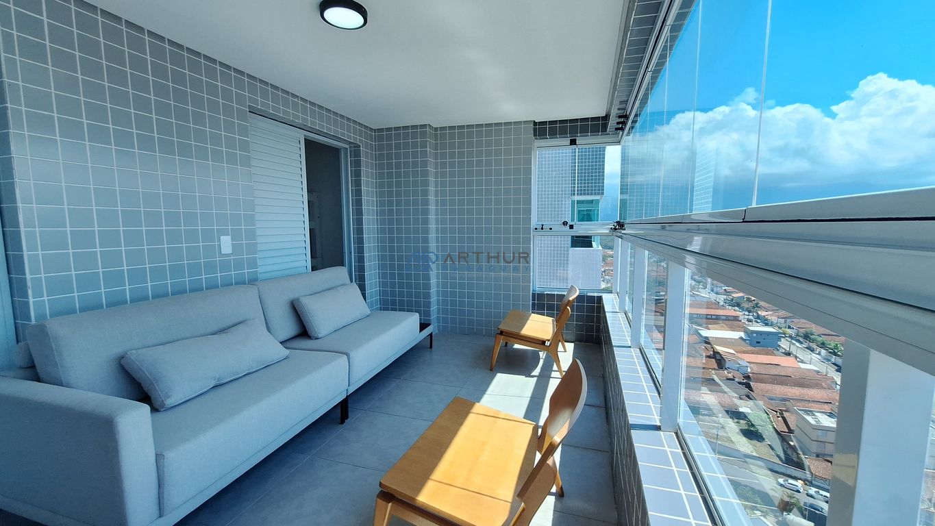 Apartamento 3 dormitórios frente mar à venda no Caiçara, Praia Grande – 102 m² - foto 5