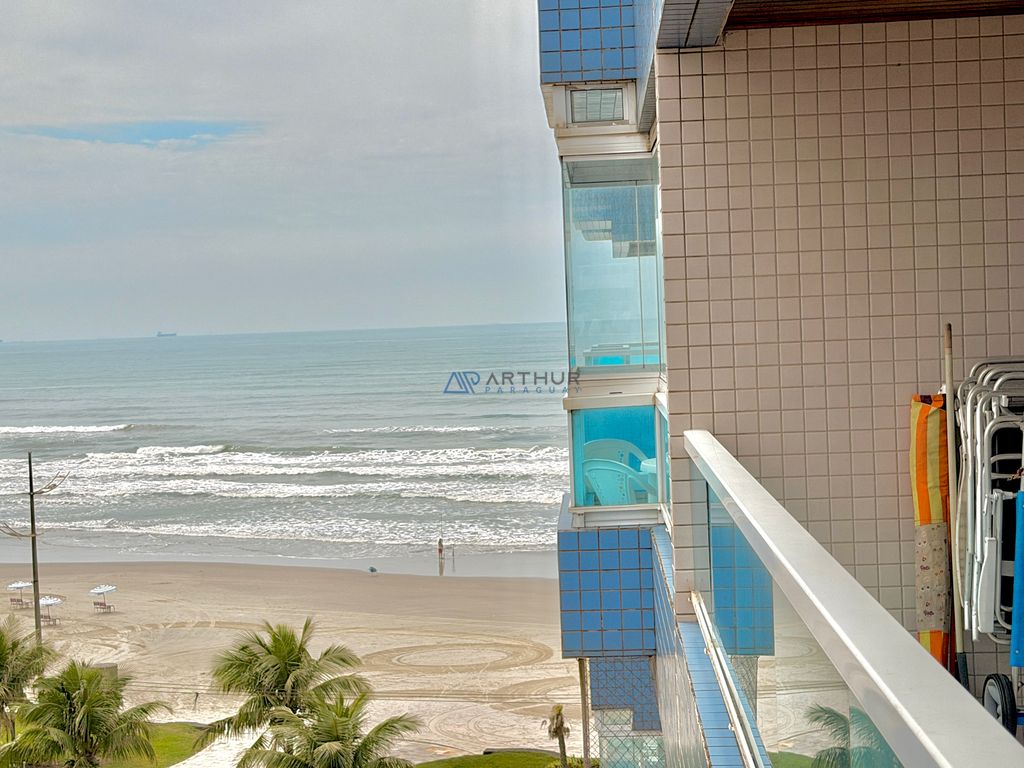 Apartamento 1 dormitório frente mar à venda no Caiçara, Praia Grande – 65 m² - foto 3