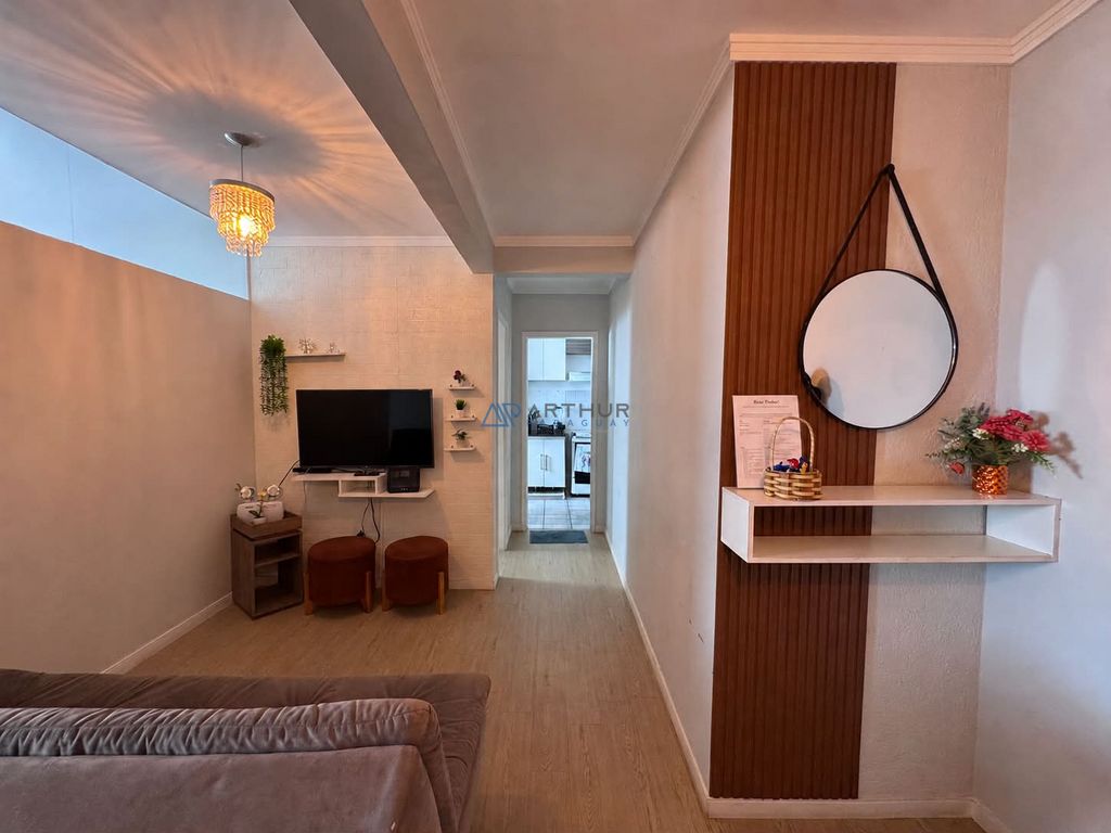 Apartamento 2 dormitórios frente mar à venda no Mirim, Praia Grande – 50 m² - foto 1