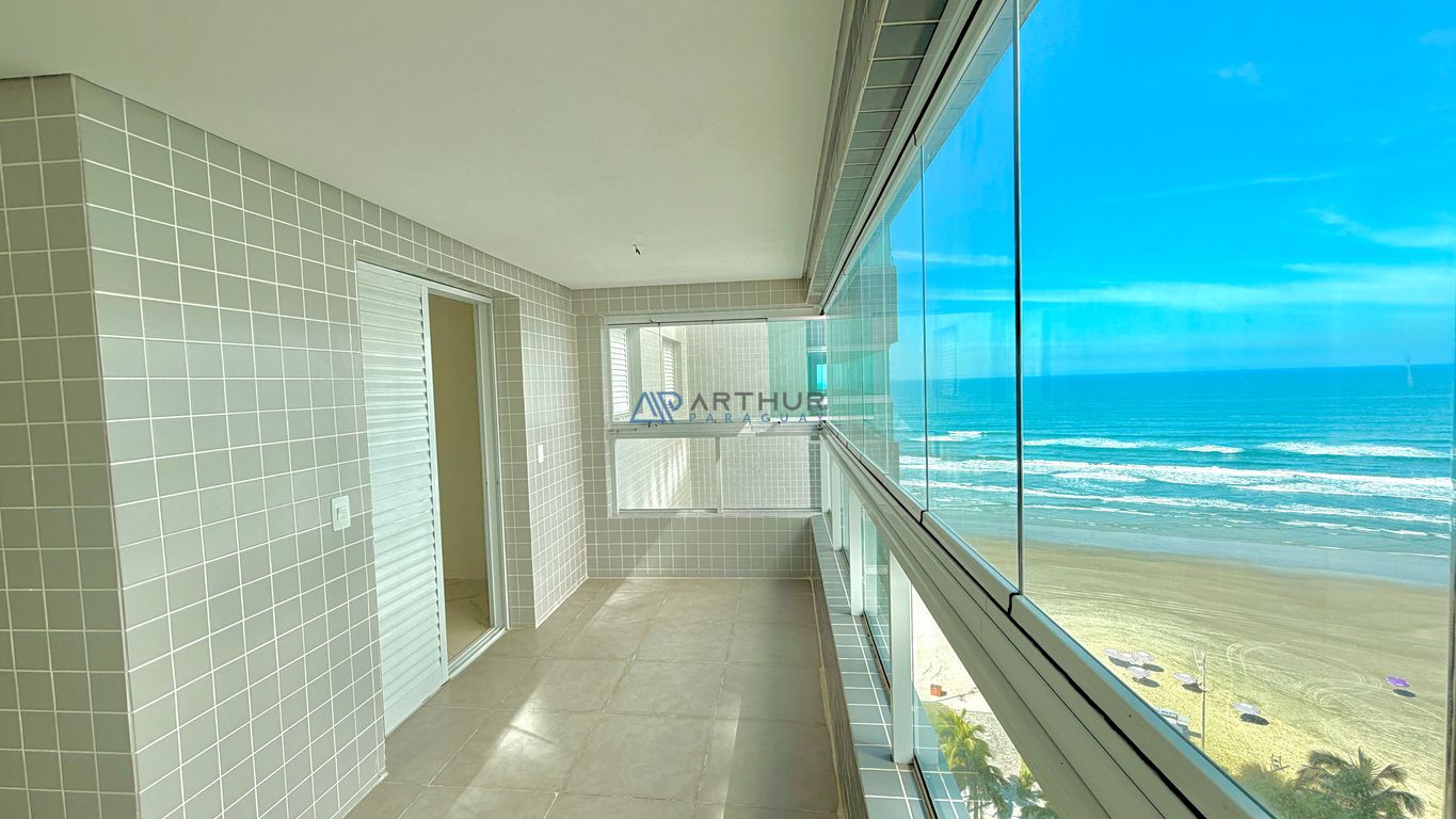 Apartamento 2 dormitórios frente mar à venda no Caiçara, Praia Grande – 77 m² - foto 2