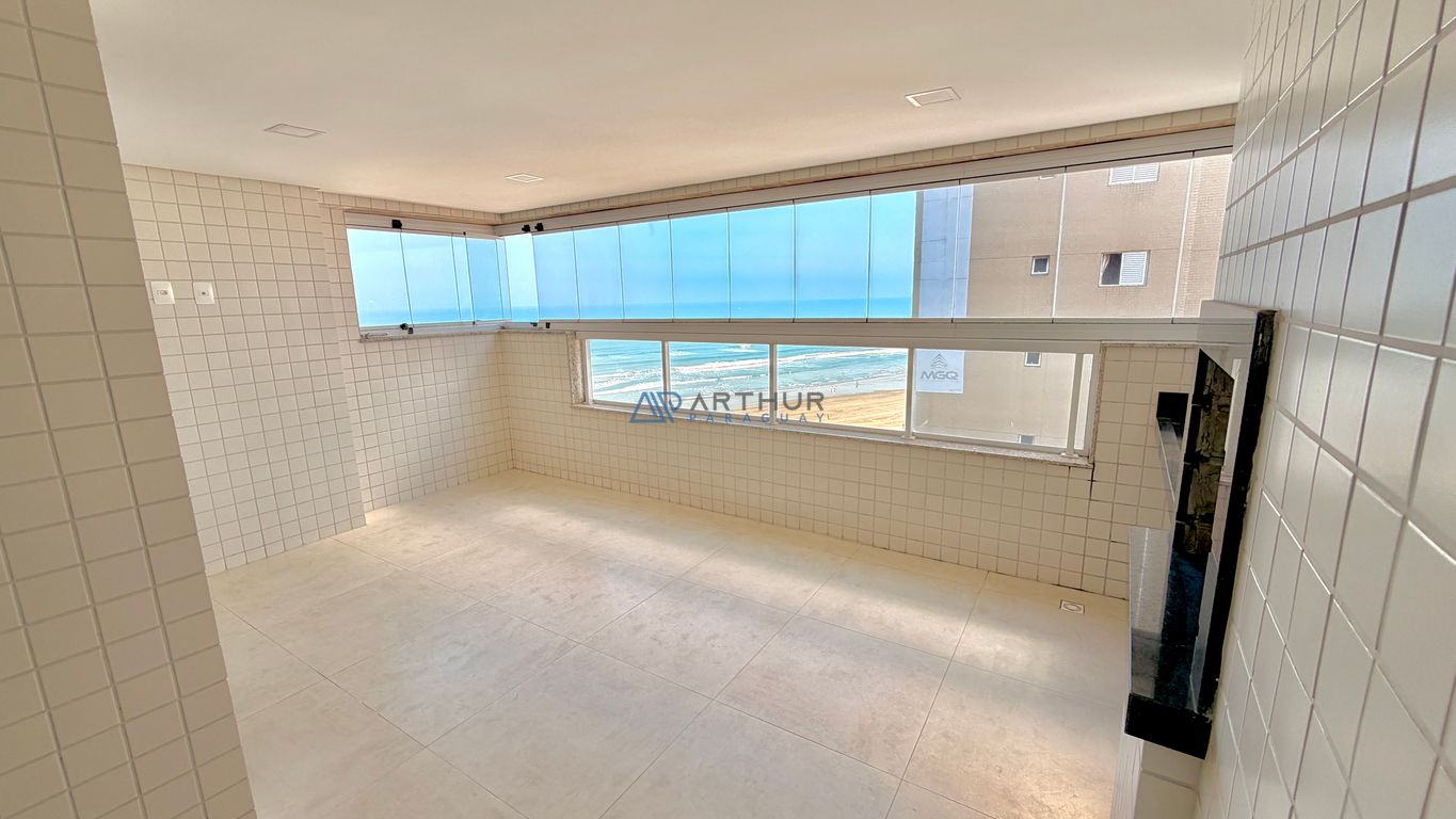 Apartamento 2 dormitórios frente mar à venda no Caiçara, Praia Grande – 90 m² - foto 1