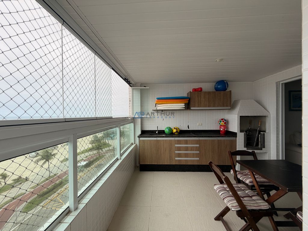 Apartamento 3 dormitórios frente mar à venda no Caiçara, Praia Grande – 125 m² - foto 2