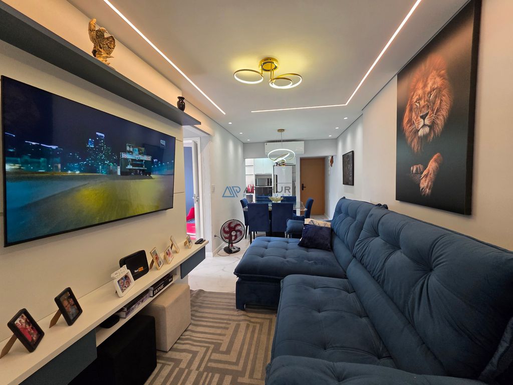 Apartamento 2 dormitórios à venda no Boqueirão, Praia Grande – 72 m² - foto 1