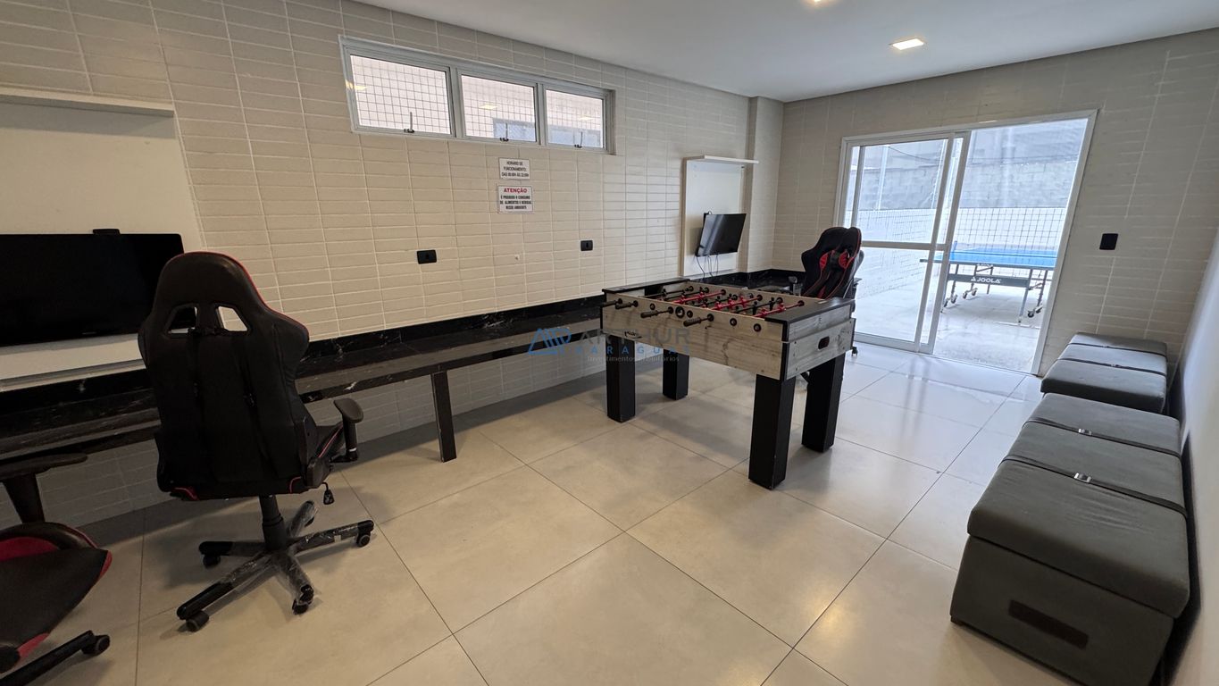 Flat 1 dormitório à venda no Caiçara, Praia Grande – 38 m² - foto 34