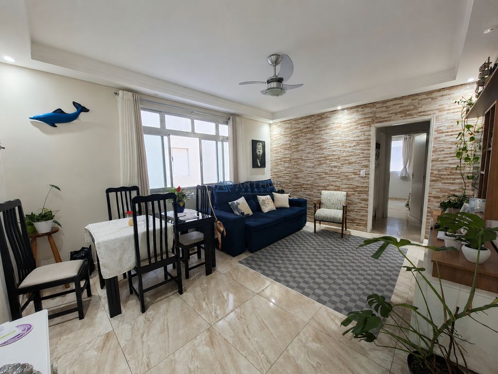 Apartamento 1 dormitório frente mar à venda no Ocian, Praia Grande – 52 m² - foto 1