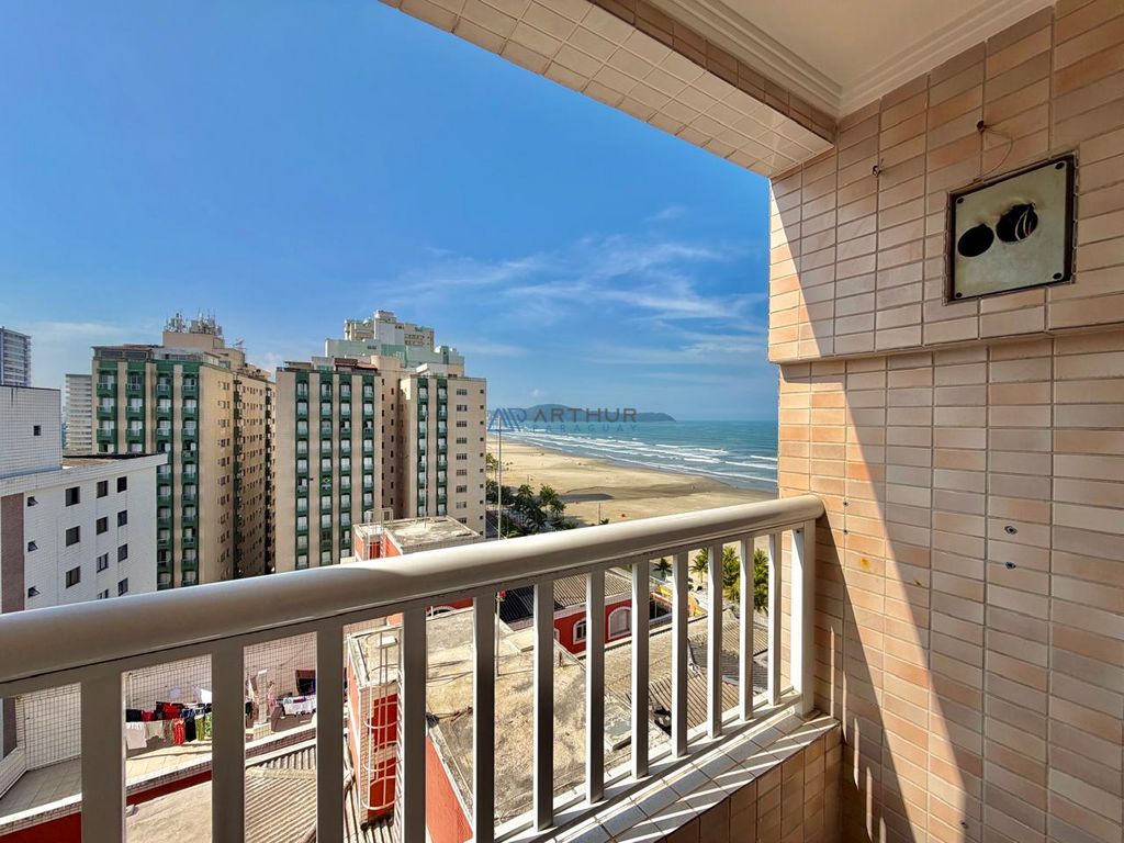 Apartamento 1 dormitório frente mar para alugar no Aviação, Praia Grande – 54 m² - foto 5